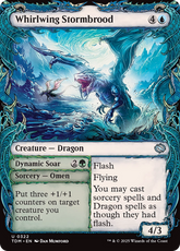 Tempesdrago da Turbilhonasa / Whirlwing Stormbrood - Magic: The Gathering - MoxLand